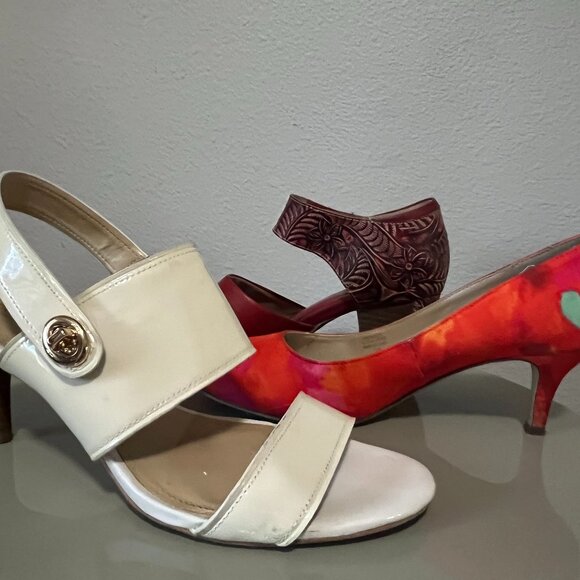 👠 Three Pairs of Stylish Heels – Size 8.5 - Picture 1 of 12